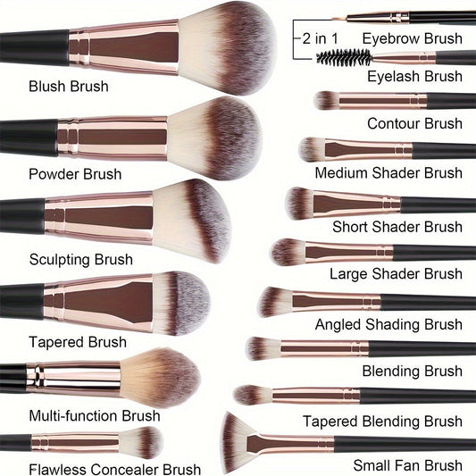 GlamMaster Deluxe Brush Set-1